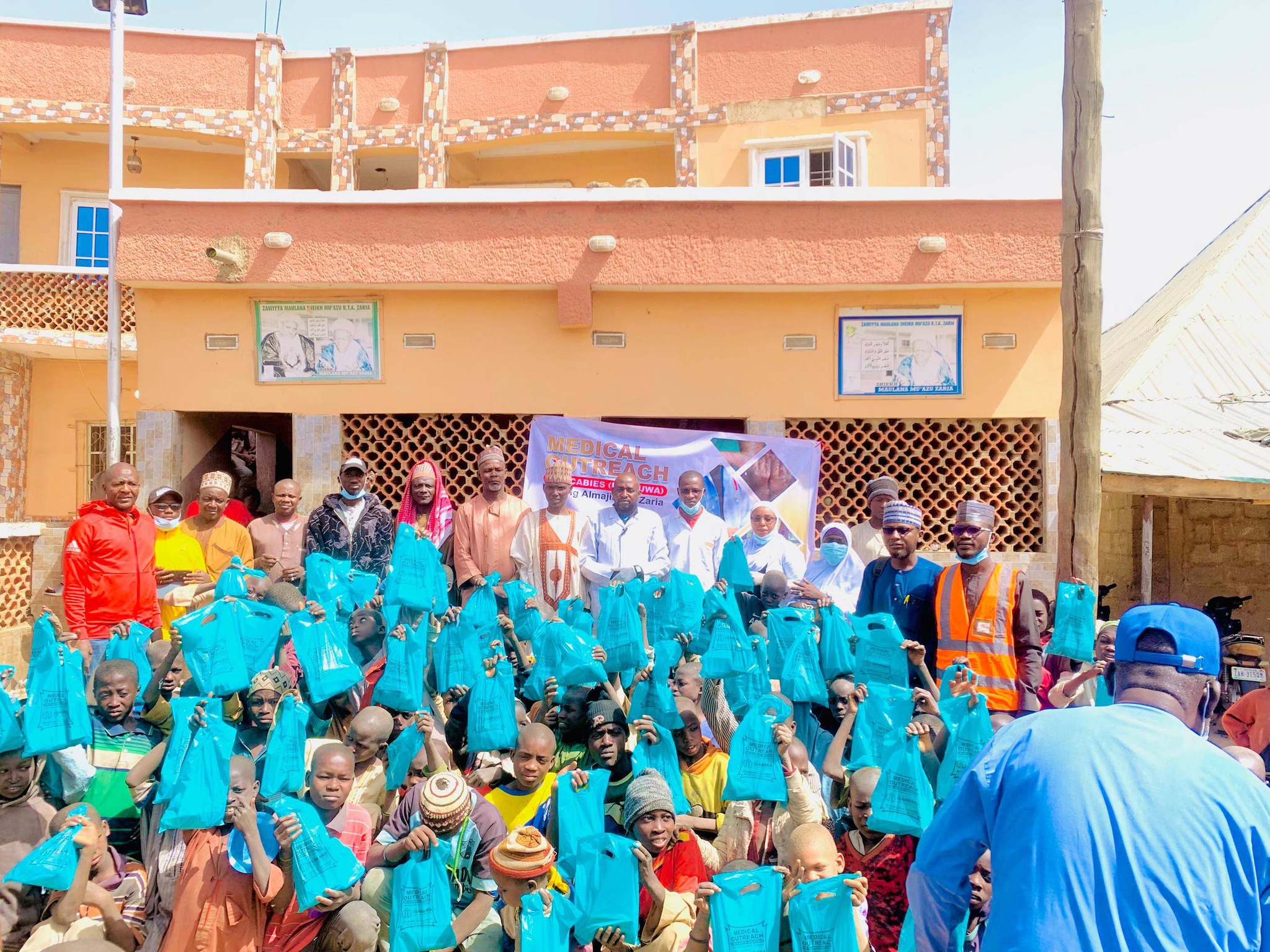 iDanraka Care Foundation Treats 100 Almajirai in Scabies Medical Outreach