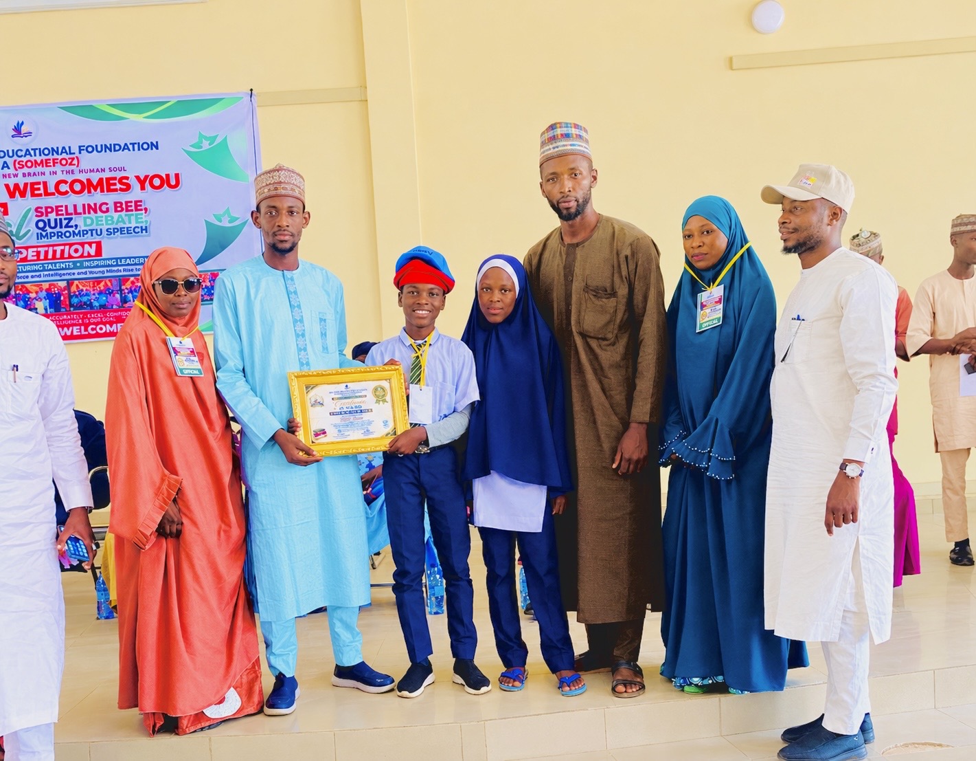 🎓 iDANRAKA CARE FOUNDATION SUPPORTS EDUCATION WITH ₦100,000 DONATION TO SPELLING BEE AND DEBATE COMPETITION